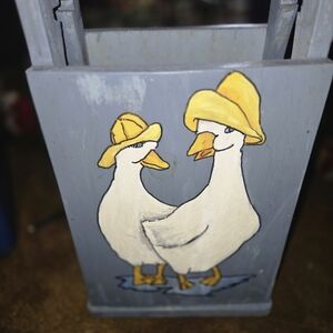 Vintage magazine holder